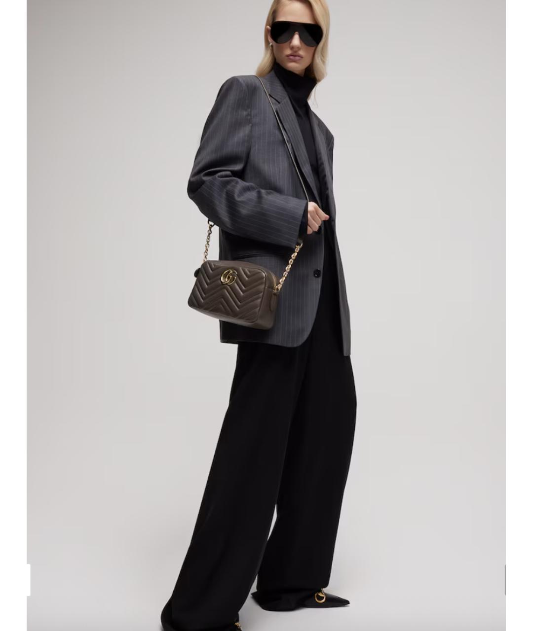 GUCCI Кожаная сумка через плечо, фото 5