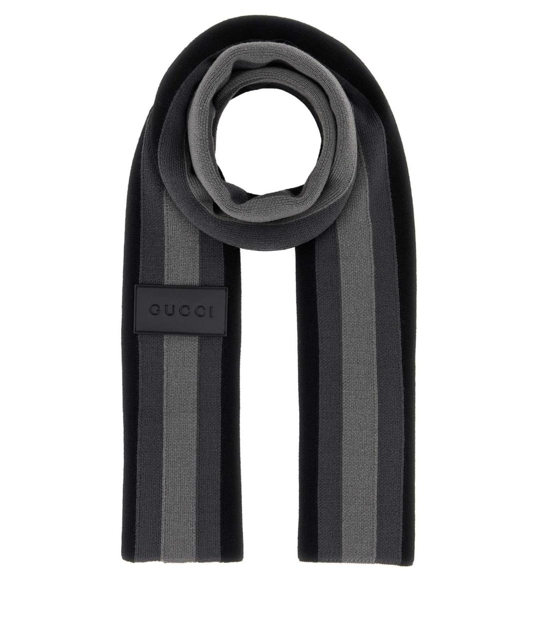 GUCCI Мульти шерстяной шарф, фото 1