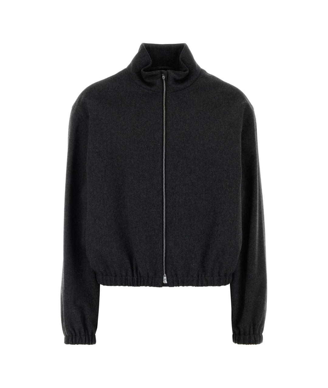 JIL SANDER Серая шерстяная куртка, фото 1
