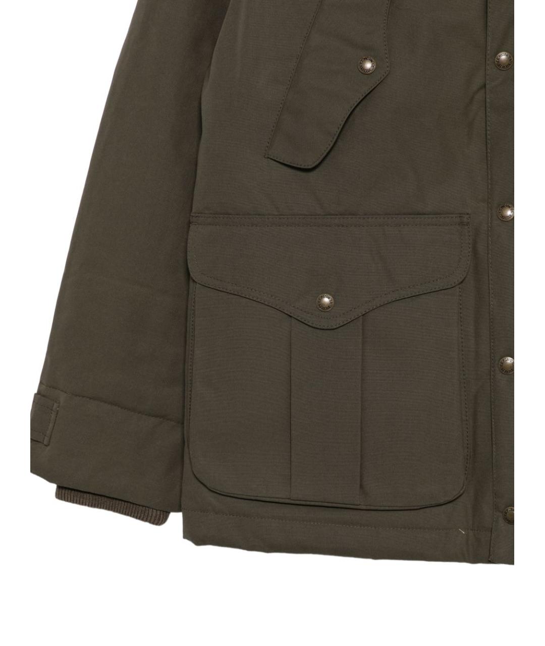 FILSON Хаки хлопковая парка, фото 3