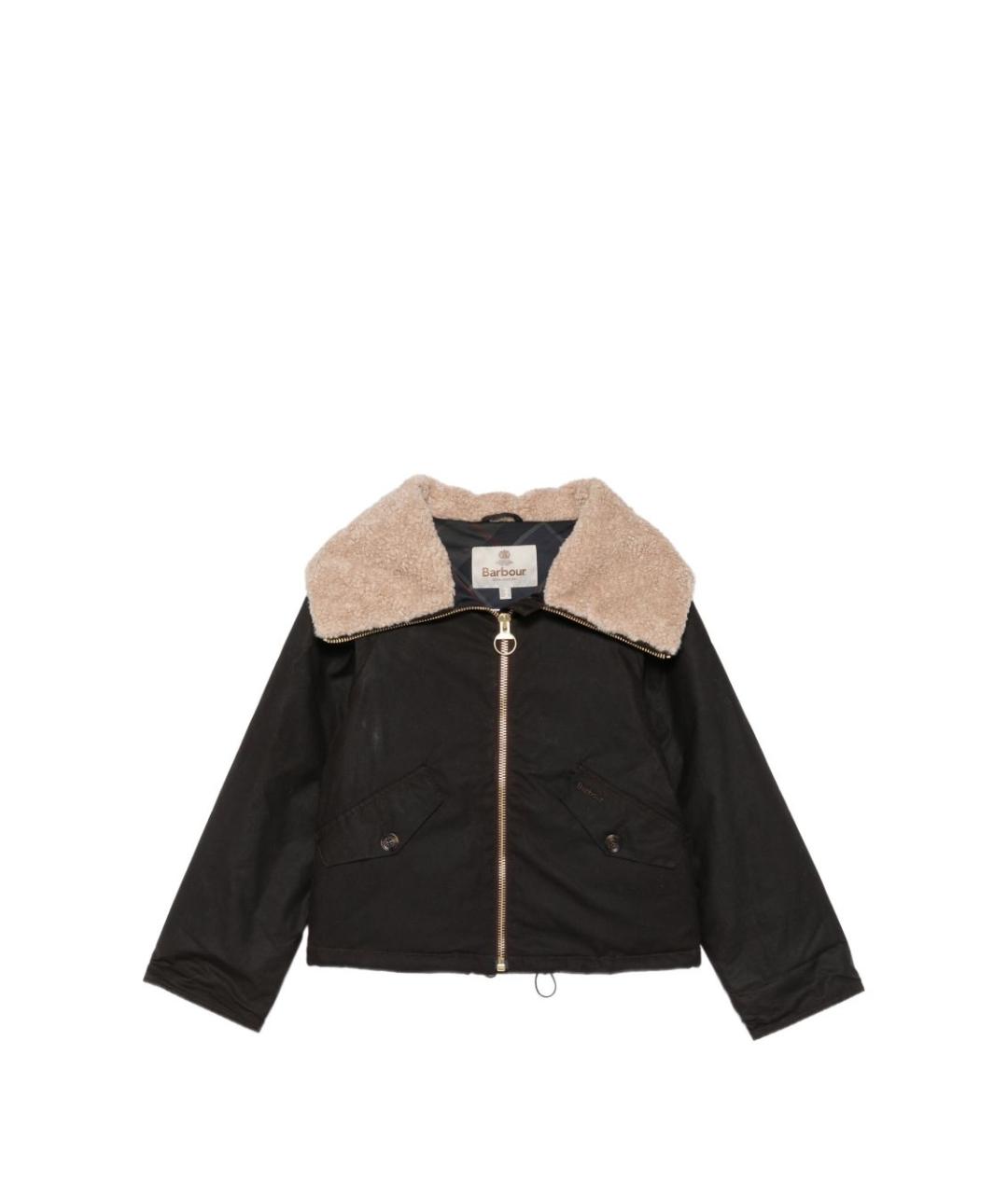 BARBOUR Коричневая хлопковая куртка, фото 1
