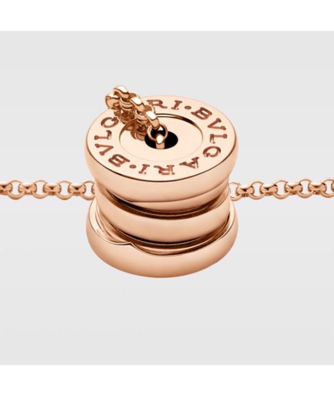 BVLGARI Золотая подвеска из розового золота, фото 3
