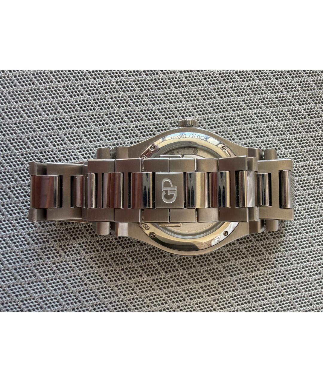 GIRARD PERREGAUX Серебряные стальные часы, фото 3