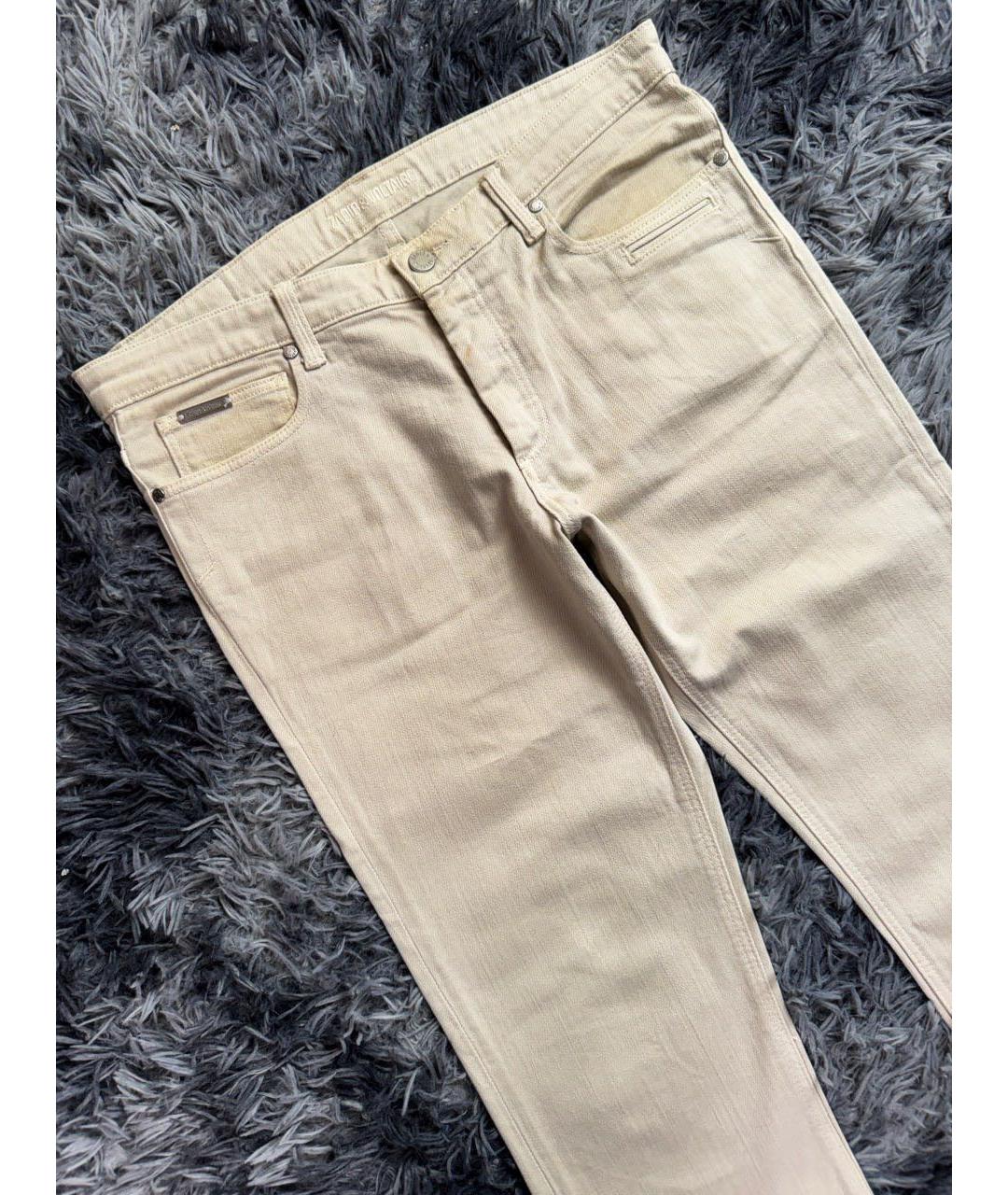 ZADIG & VOLTAIRE Бежевые хлопковые джинсы скинни, фото 4