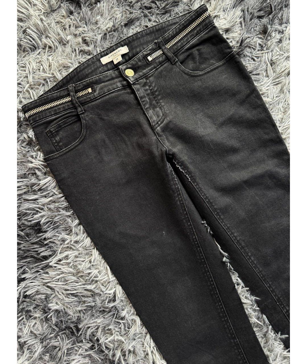 GIVENCHY Черные хлопковые джинсы скинни, фото 4