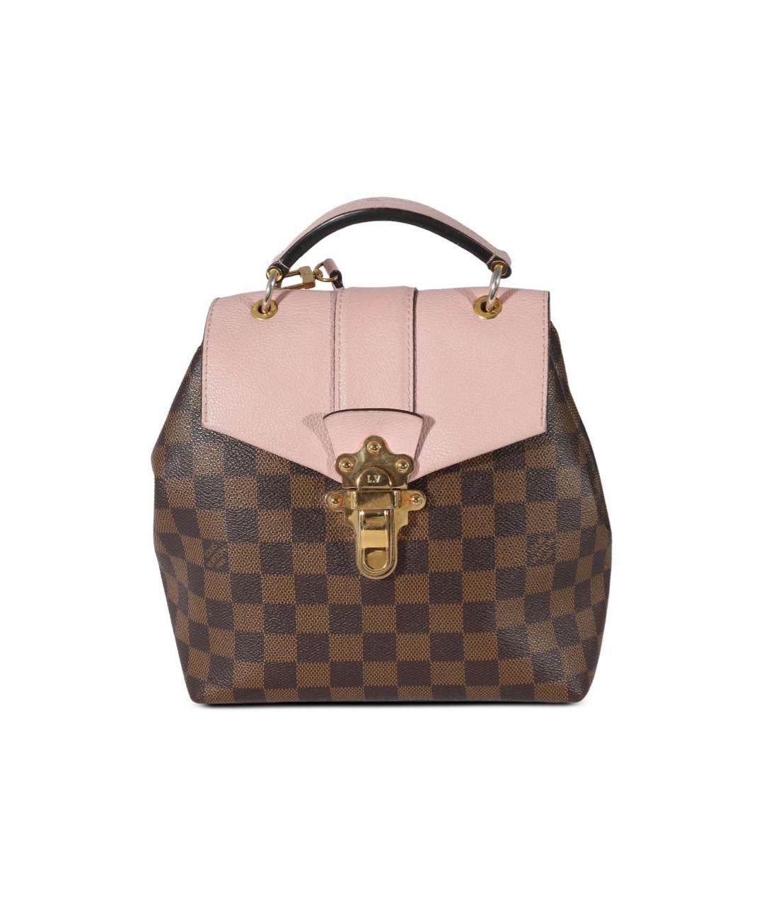 LOUIS VUITTON Коричневый рюкзак из канвы, фото 9