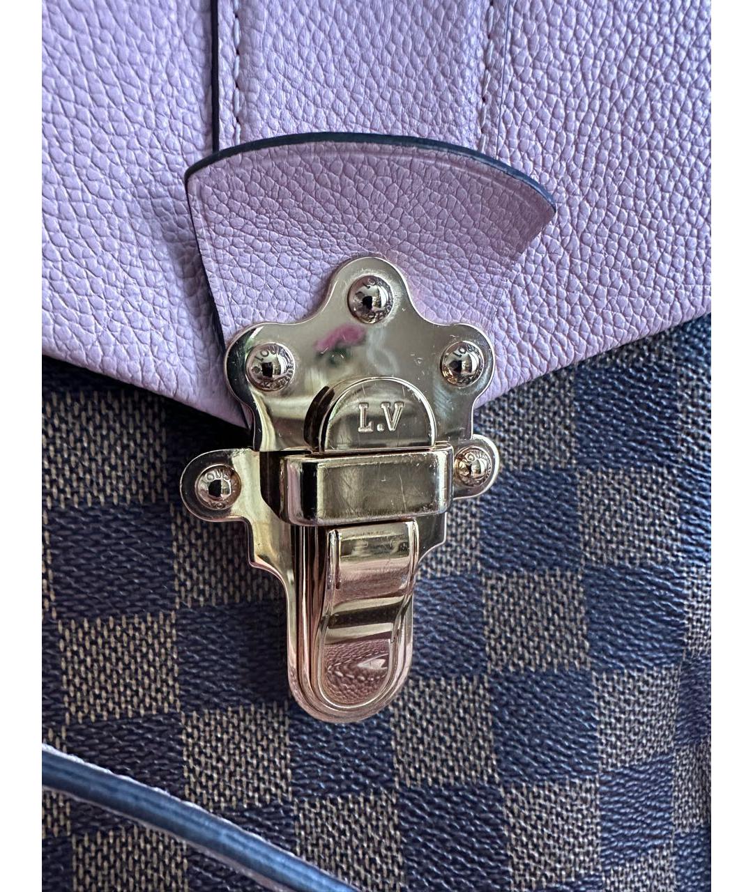 LOUIS VUITTON Коричневый рюкзак из канвы, фото 3