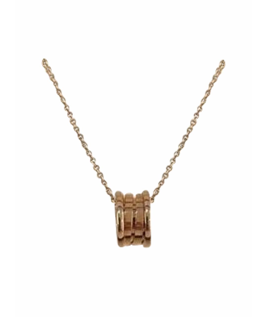 BVLGARI Золотая подвеска из розового золота, фото 1