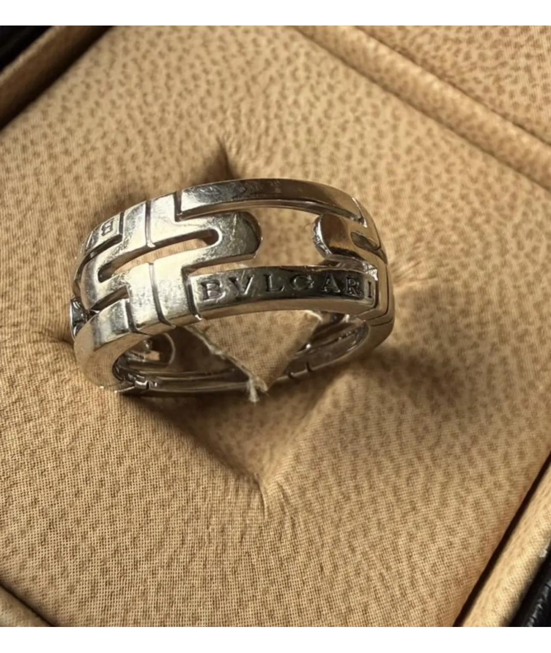 BVLGARI Серебряное кольцо из белого золота, фото 5