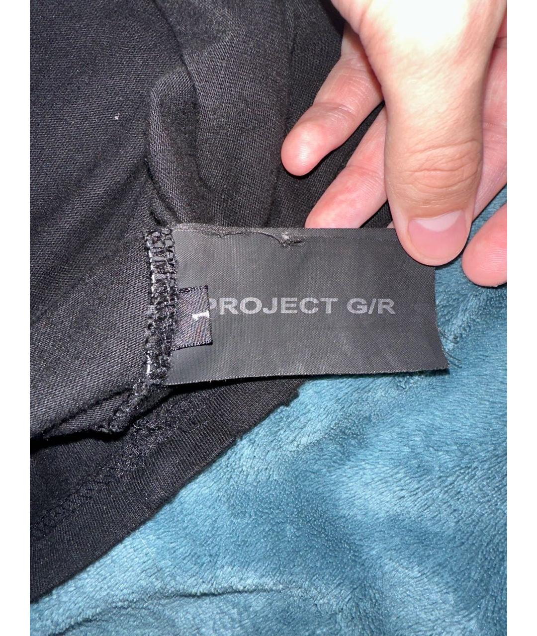 GRAILZ PROJECT G/R Черная хлопковая футболка, фото 6