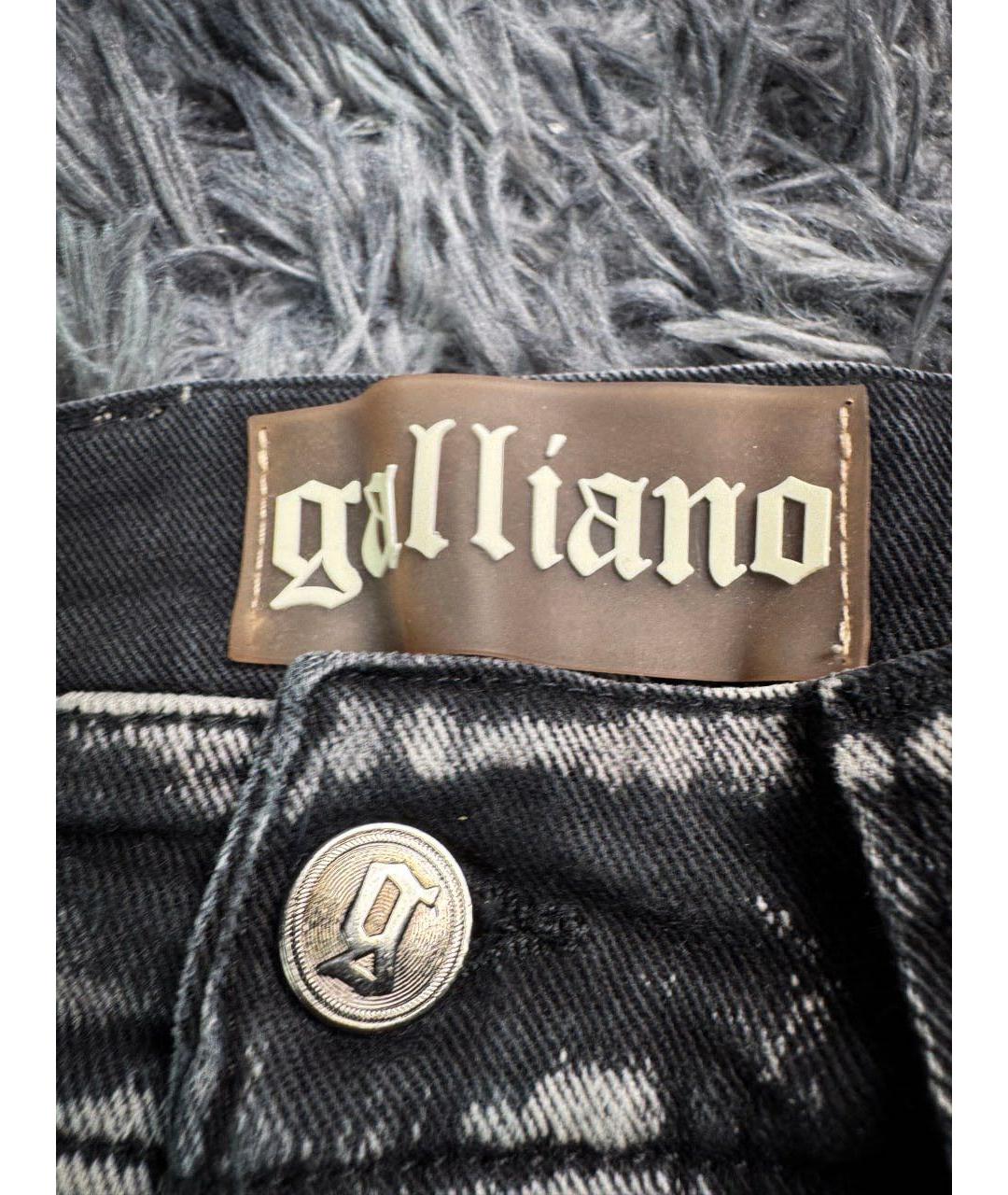 JOHN GALLIANO Бежевые хлопковые прямые джинсы, фото 6