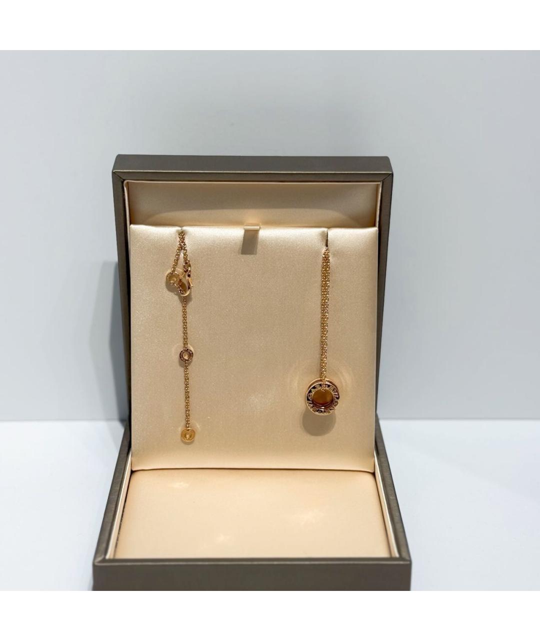 BVLGARI Золотая подвеска из розового золота, фото 4