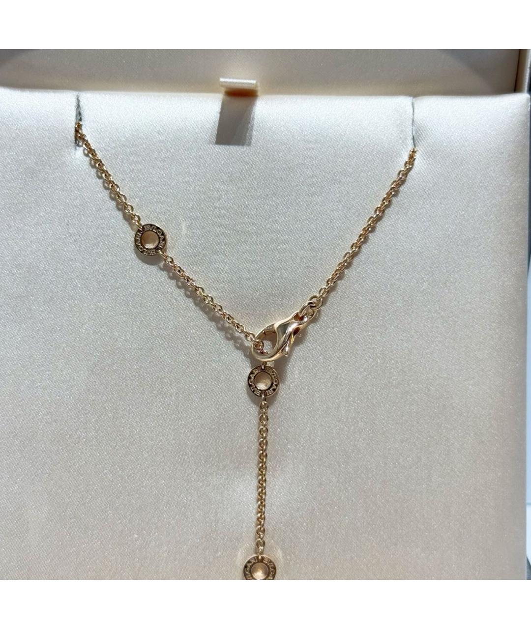 BVLGARI Золотая подвеска из розового золота, фото 6