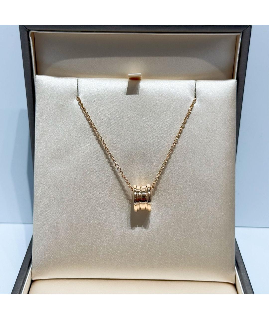 BVLGARI Золотая подвеска из розового золота, фото 7