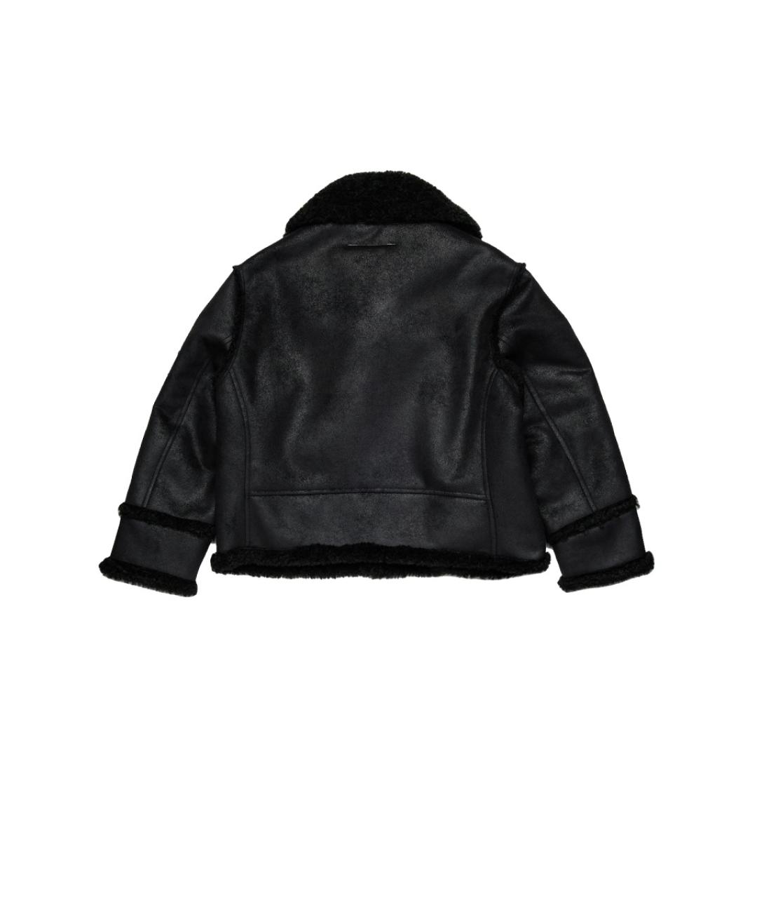 MM6 MAISON MARGIELA Черный полиэстеровый жакет / жилет, фото 2
