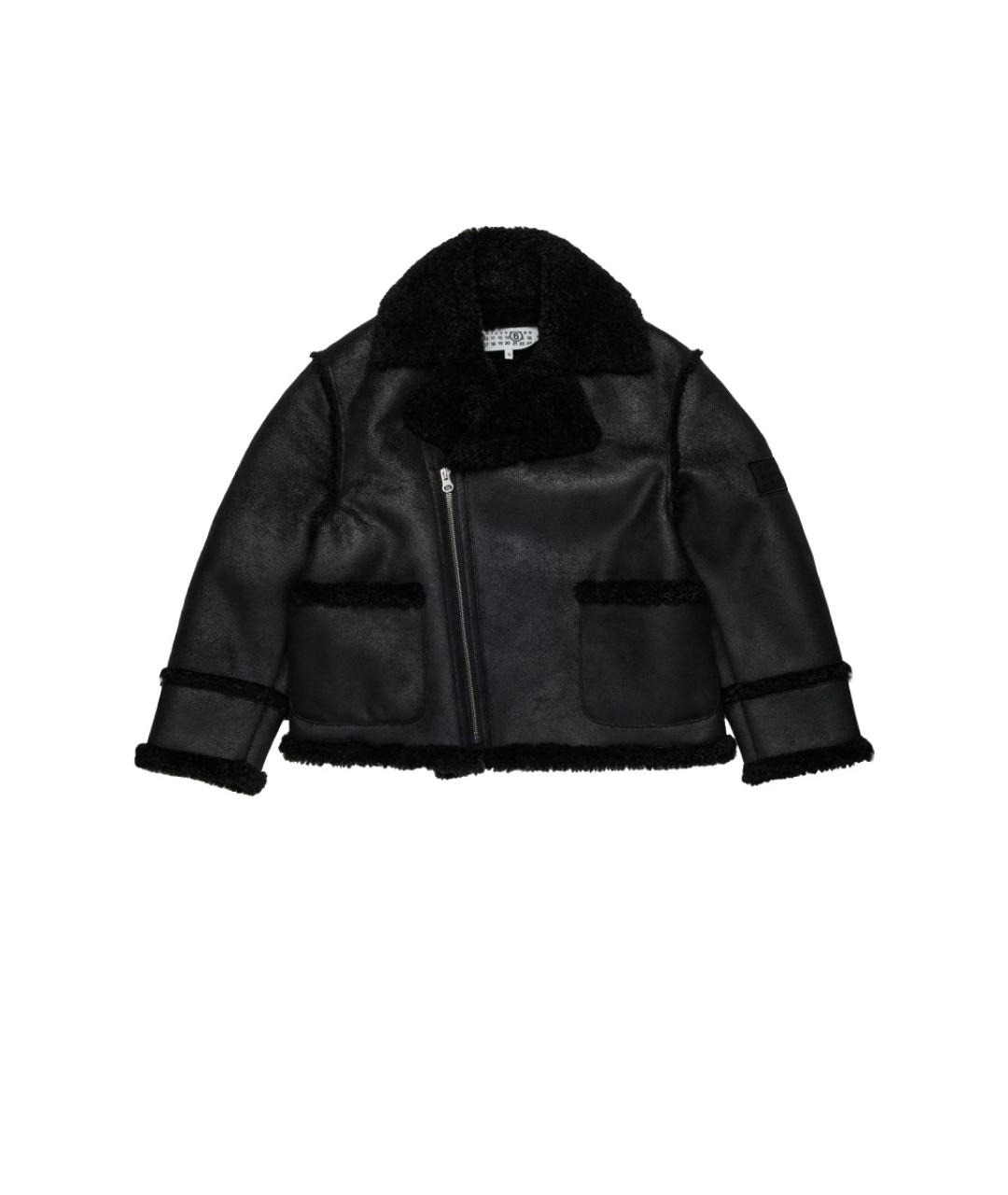 MM6 MAISON MARGIELA Черный полиэстеровый жакет / жилет, фото 5