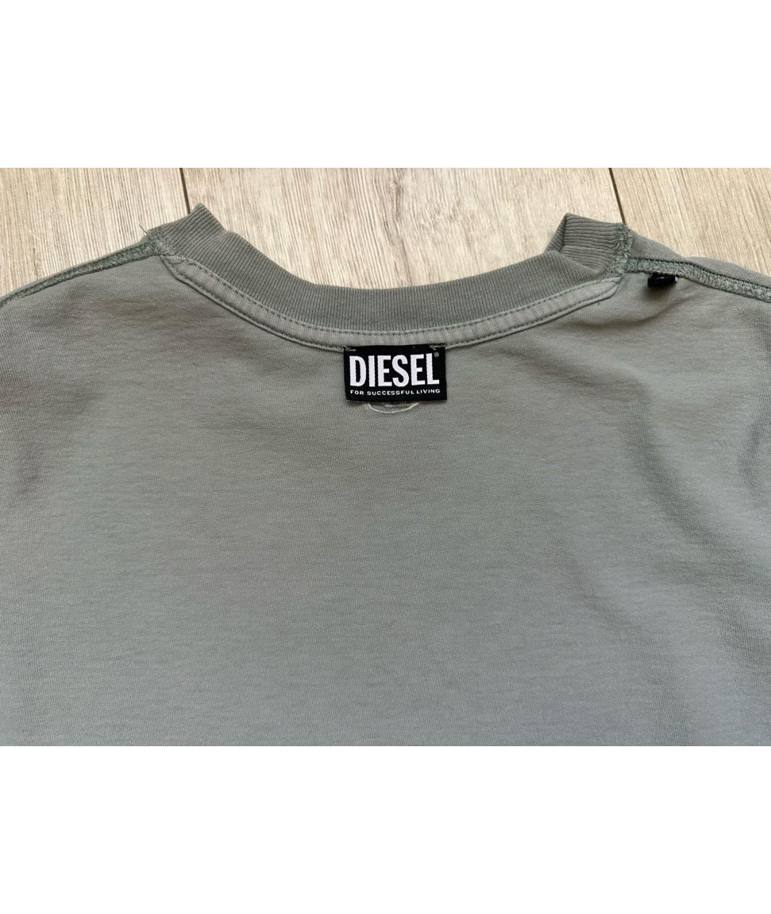 DIESEL Хлопковая футболка, фото 4