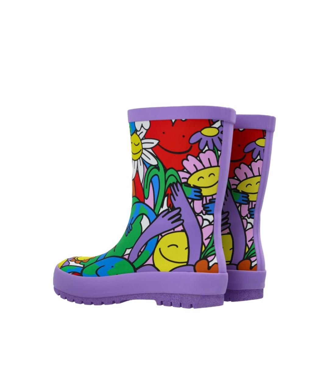 STELLA MCCARTNEY Мульти резиновые сапоги, фото 3
