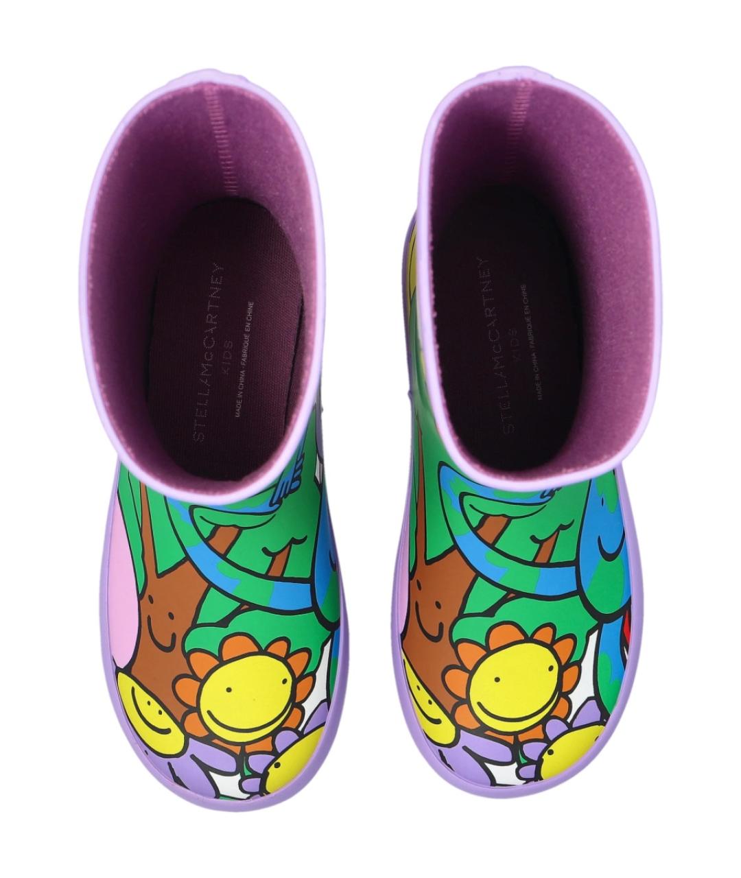 STELLA MCCARTNEY Мульти резиновые сапоги, фото 4