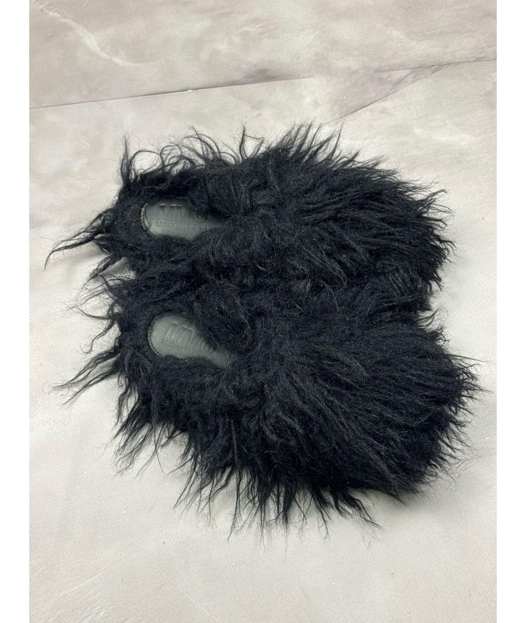 MM6 MAISON MARGIELA Черные мюли, фото 2
