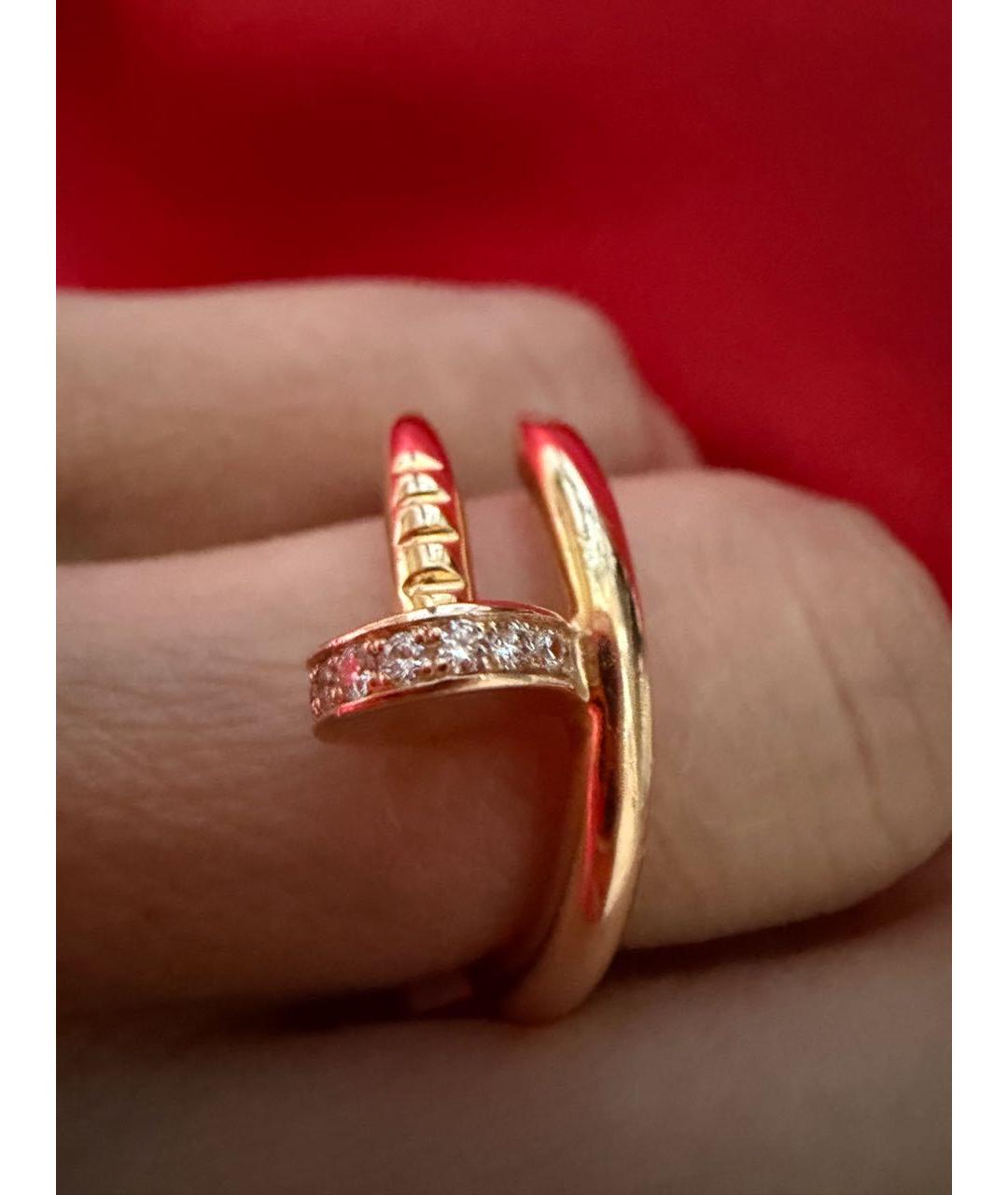 CARTIER Золотое кольцо из розового золота, фото 3