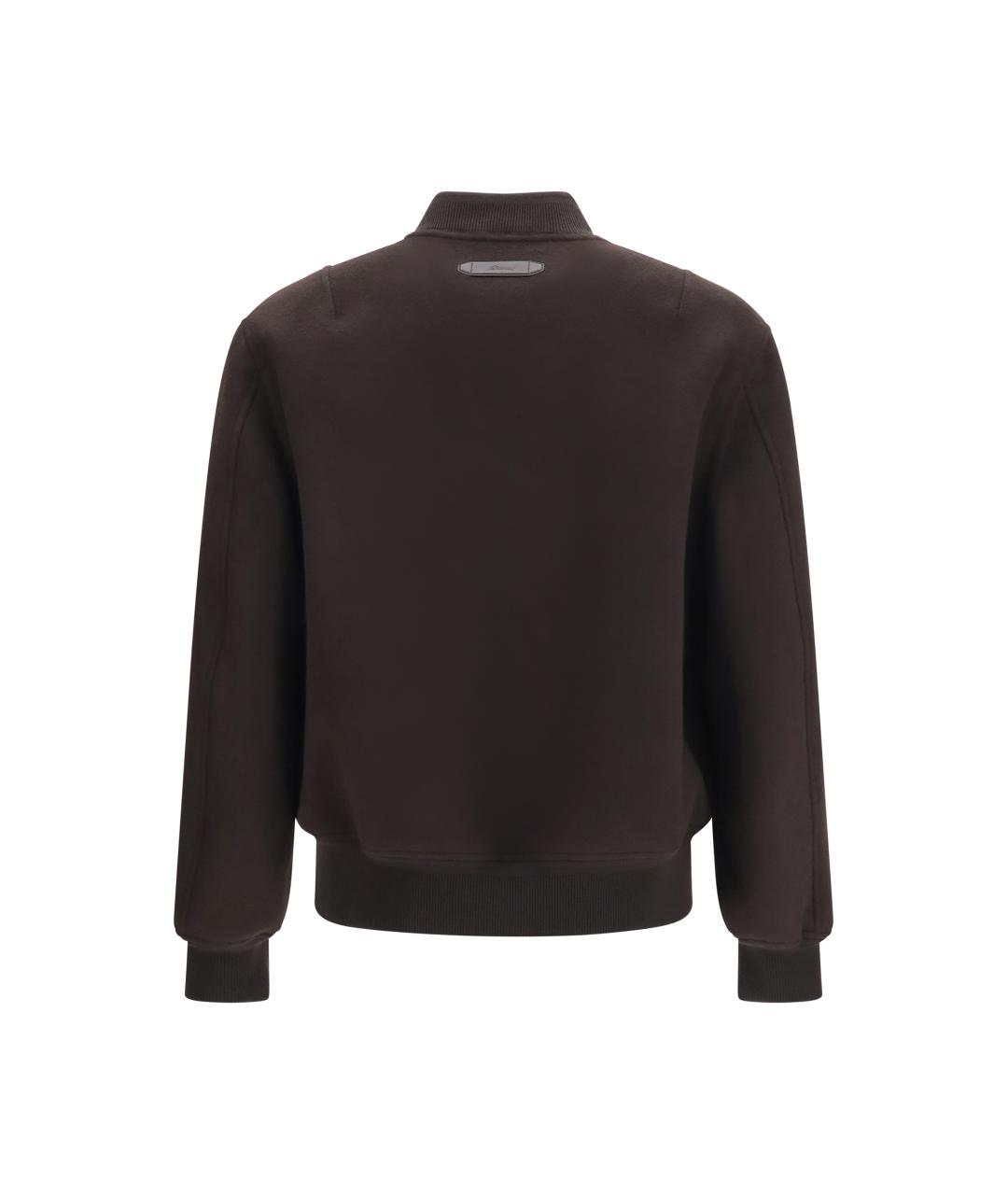 BRIONI Коричневая шерстяная куртка, фото 2