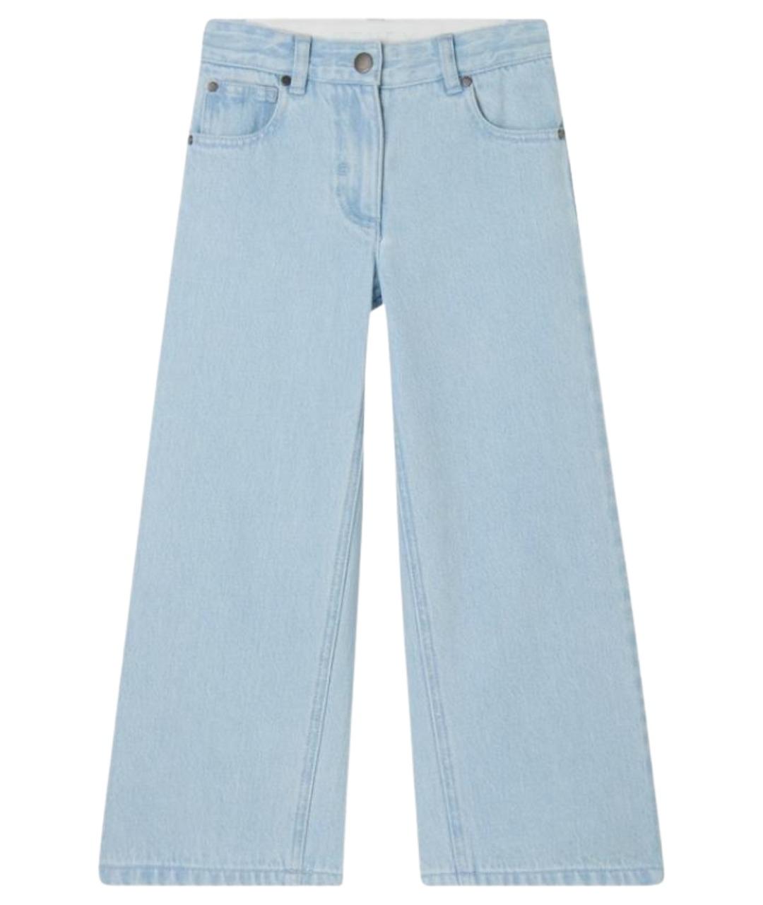 STELLA MCCARTNEY Голубые хлопковые детские джинсы, фото 1