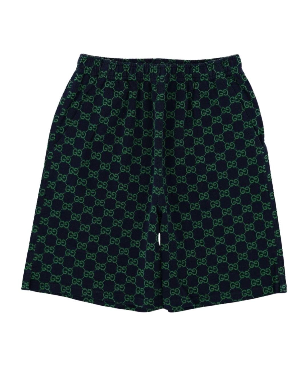 GUCCI Мульти хлопковые брюки и шорты, фото 1