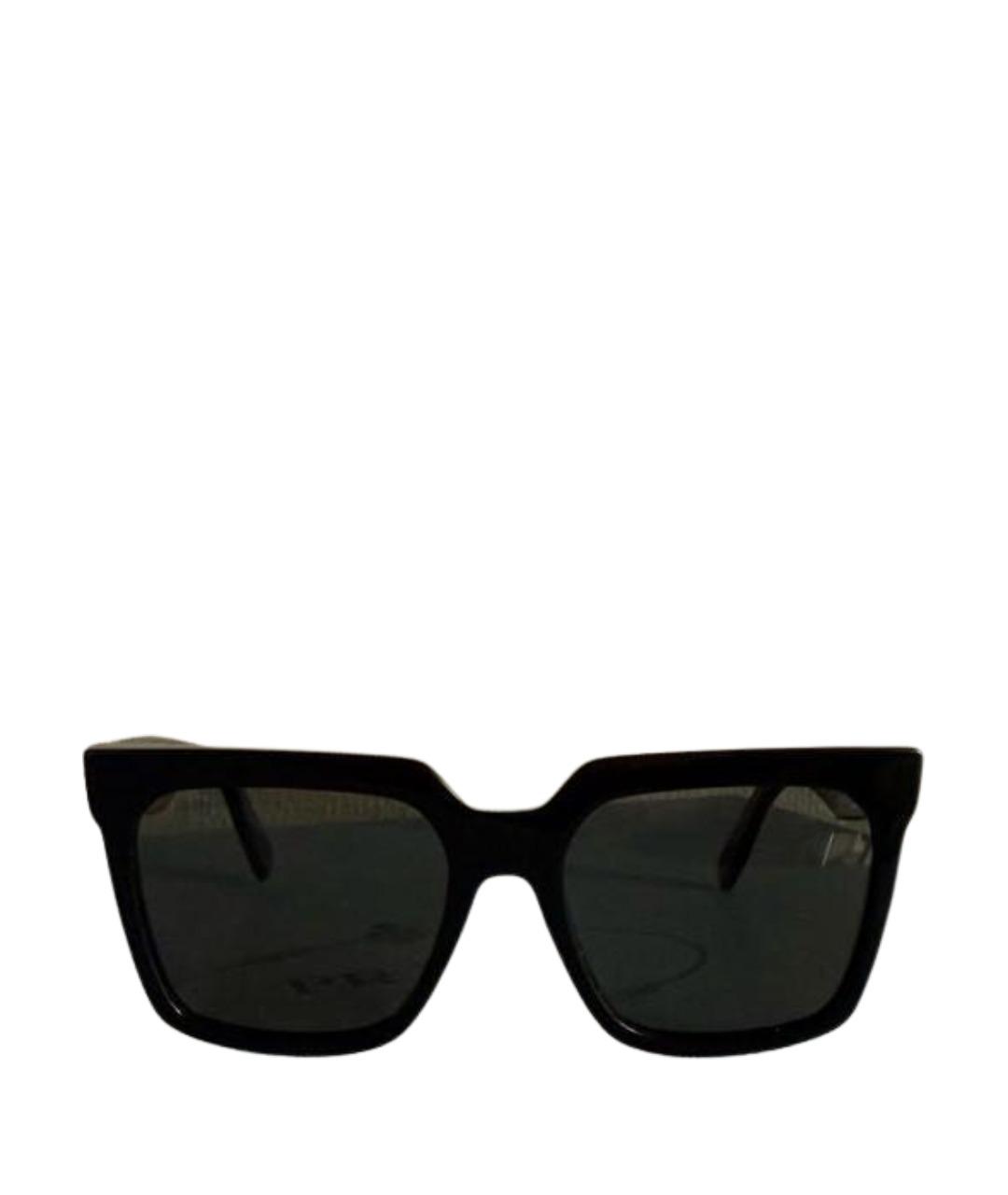 CELINE Черные пластиковые солнцезащитные очки, фото 1