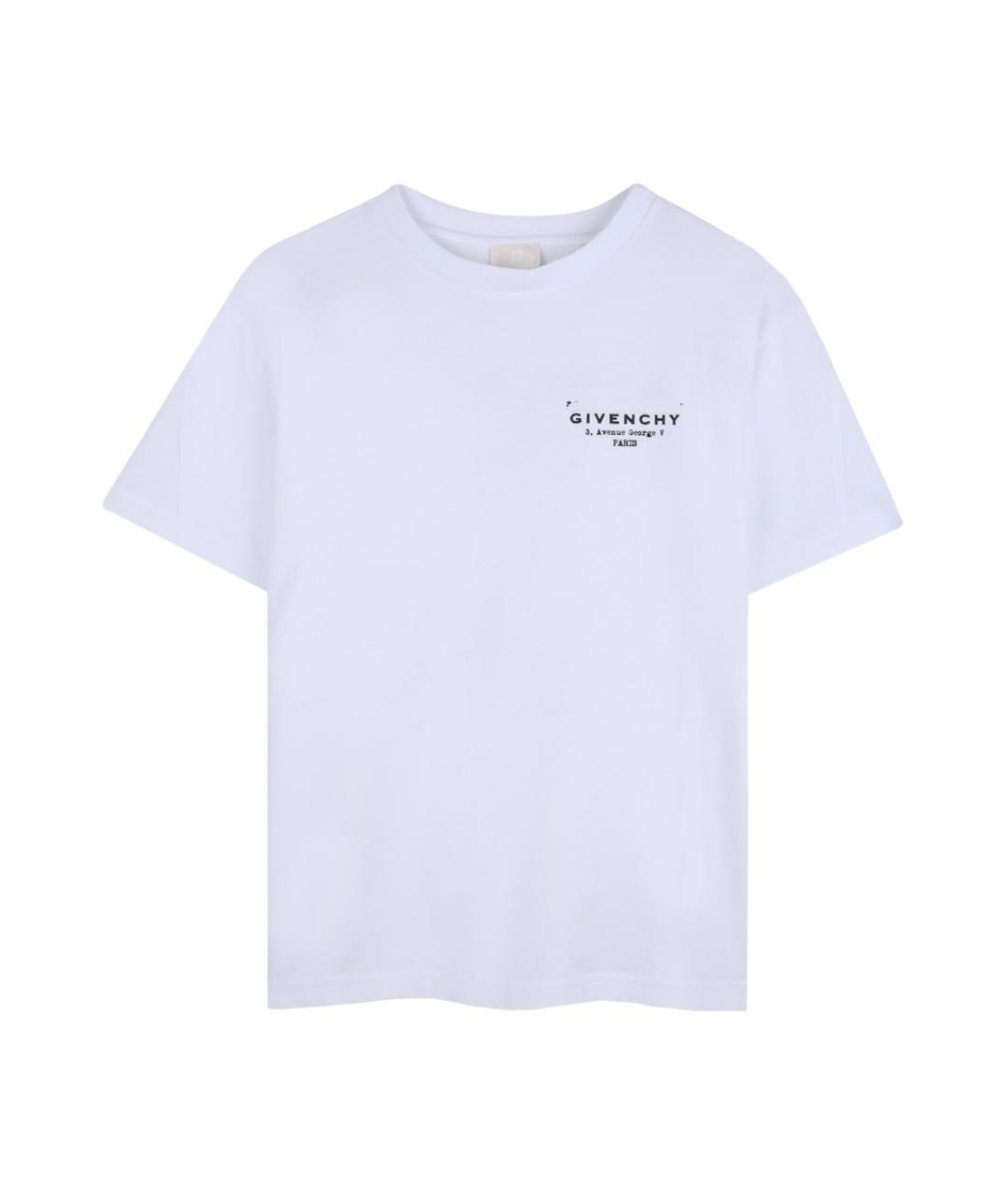 GIVENCHY Белый хлопковый детская футболка / топ, фото 1