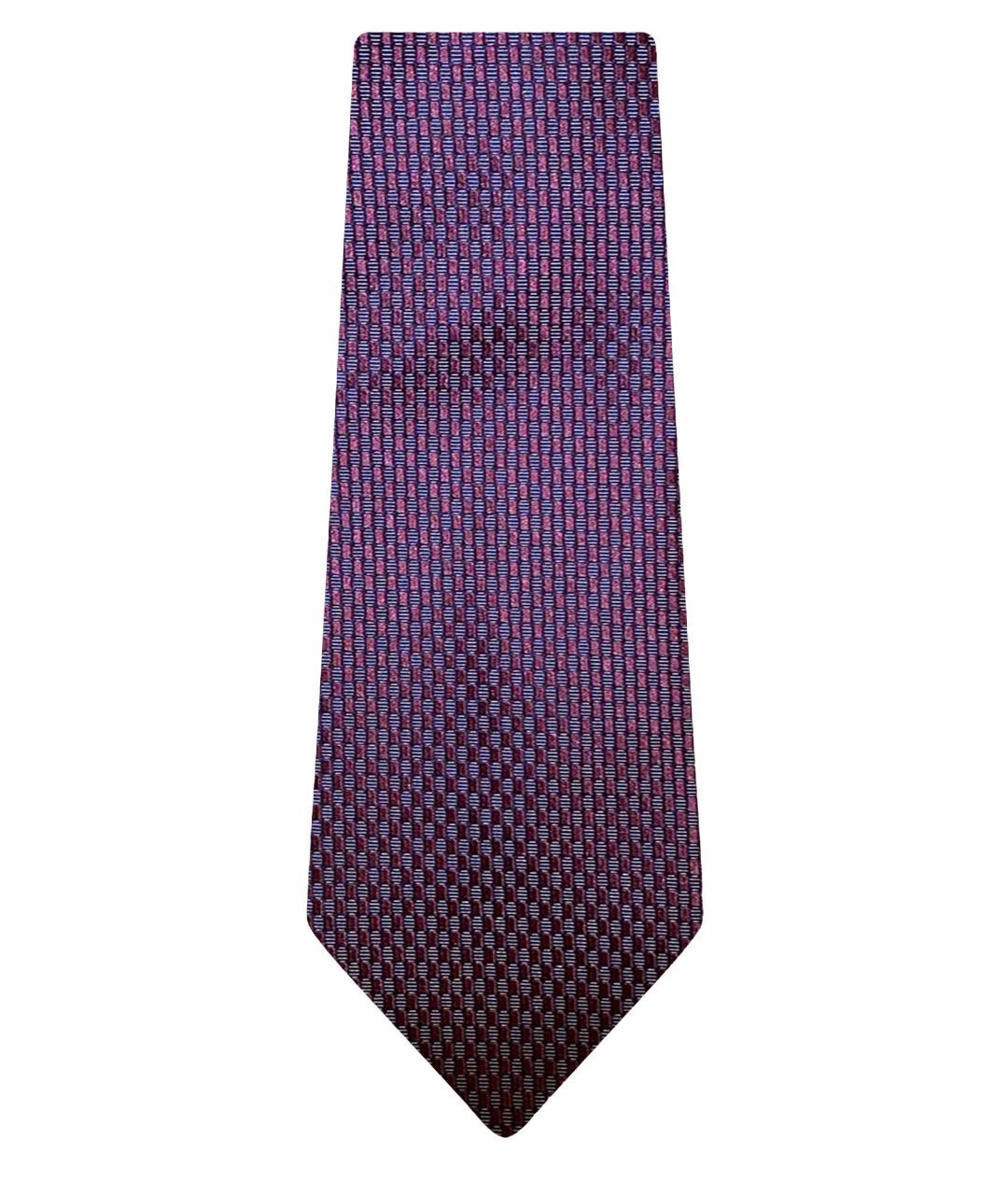 ERMENEGILDO ZEGNA Красный шелковый галстук, фото 1