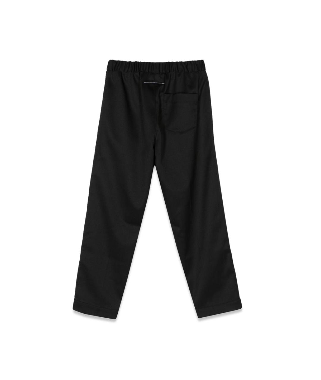 MM6 MAISON MARGIELA Черные полиэстеровые брюки и шорты, фото 2