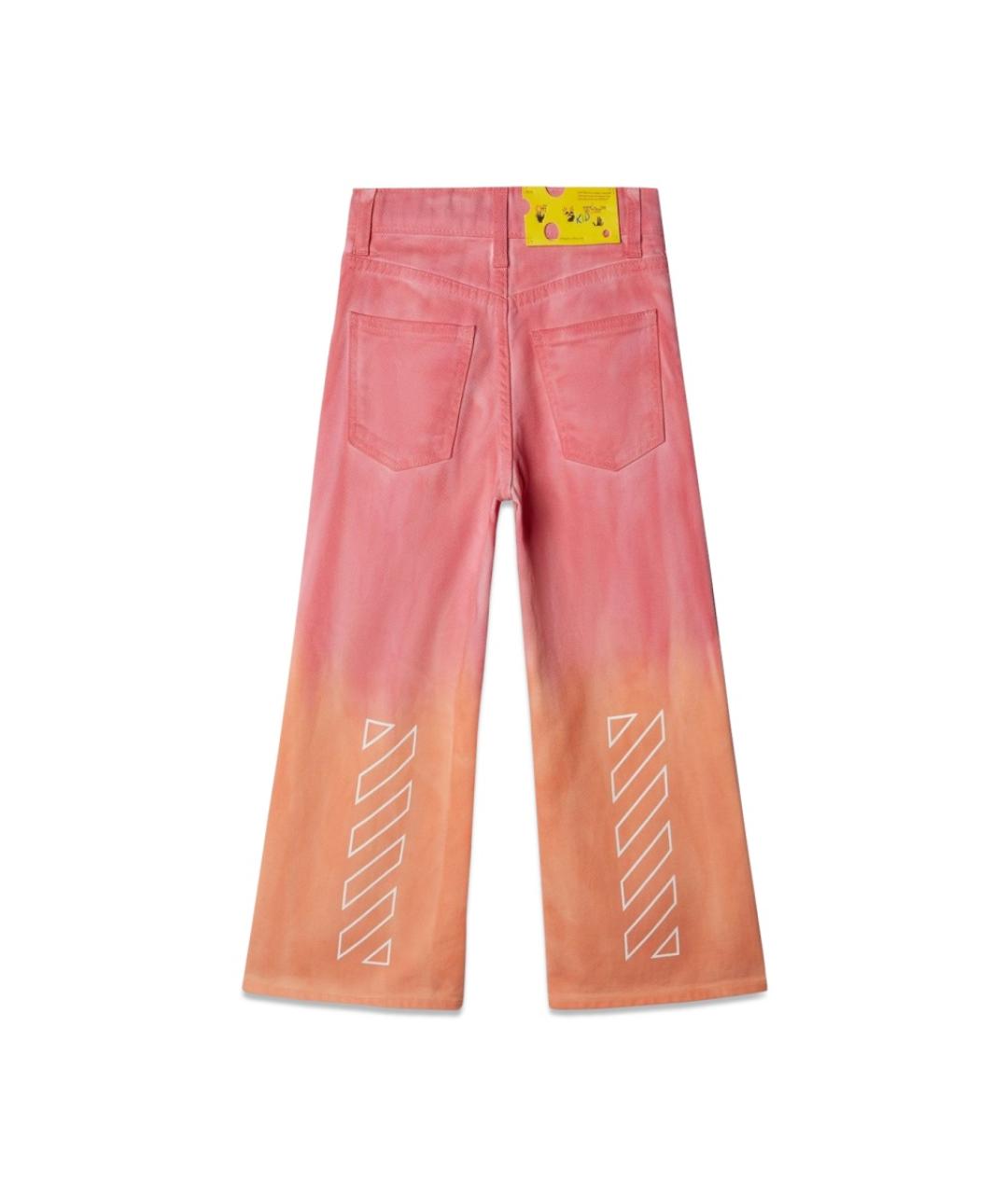 OFF-WHITE Мульти хлопковые детские джинсы, фото 2