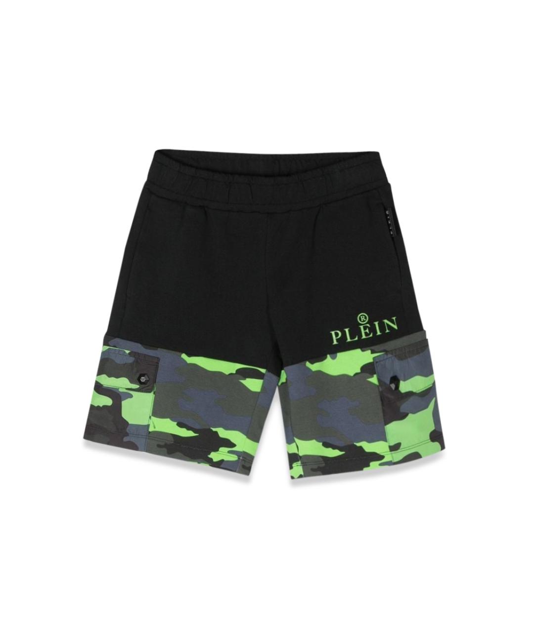 PHILIPP PLEIN Мульти хлопковые брюки и шорты, фото 1