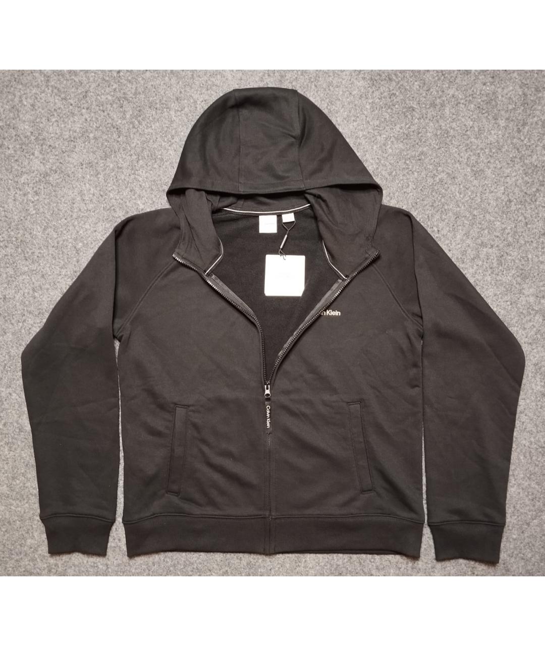 CALVIN KLEIN Черный хлопковый спортивный костюм, фото 2