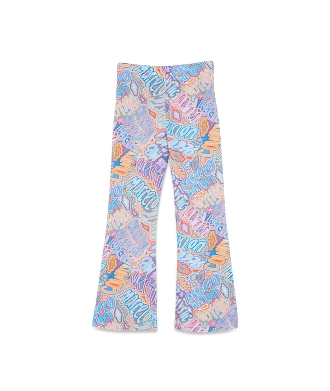 MARCELO BURLON Мульти хлопковые брюки и шорты, фото 2