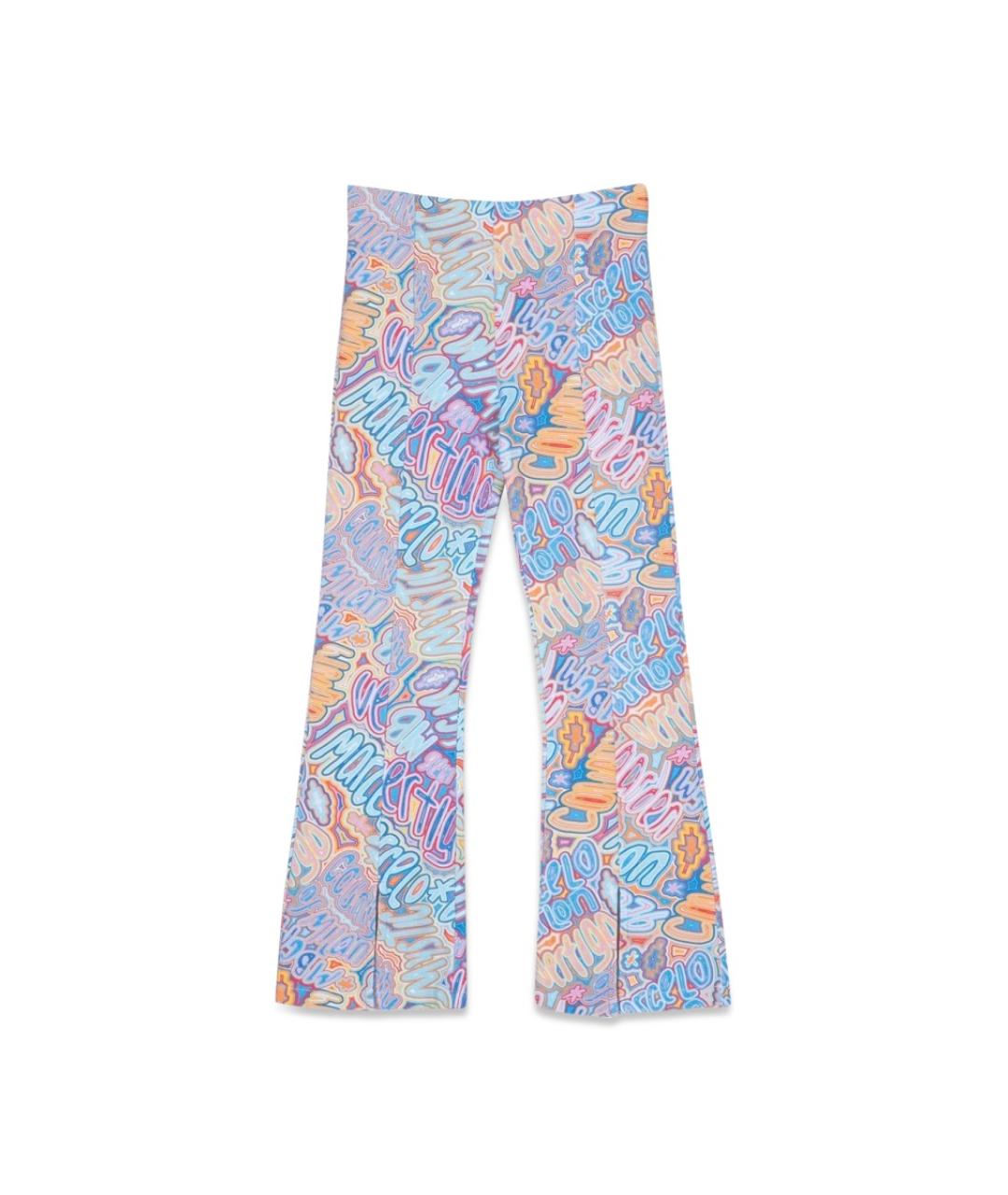MARCELO BURLON Мульти хлопковые брюки и шорты, фото 4