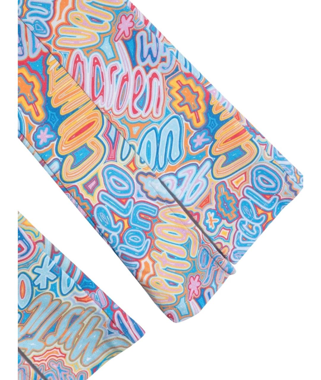 MARCELO BURLON Мульти хлопковые брюки и шорты, фото 3