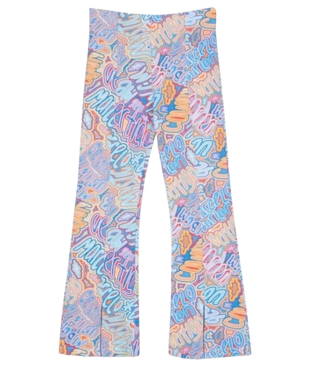 MARCELO BURLON Мульти хлопковые брюки и шорты, фото 1