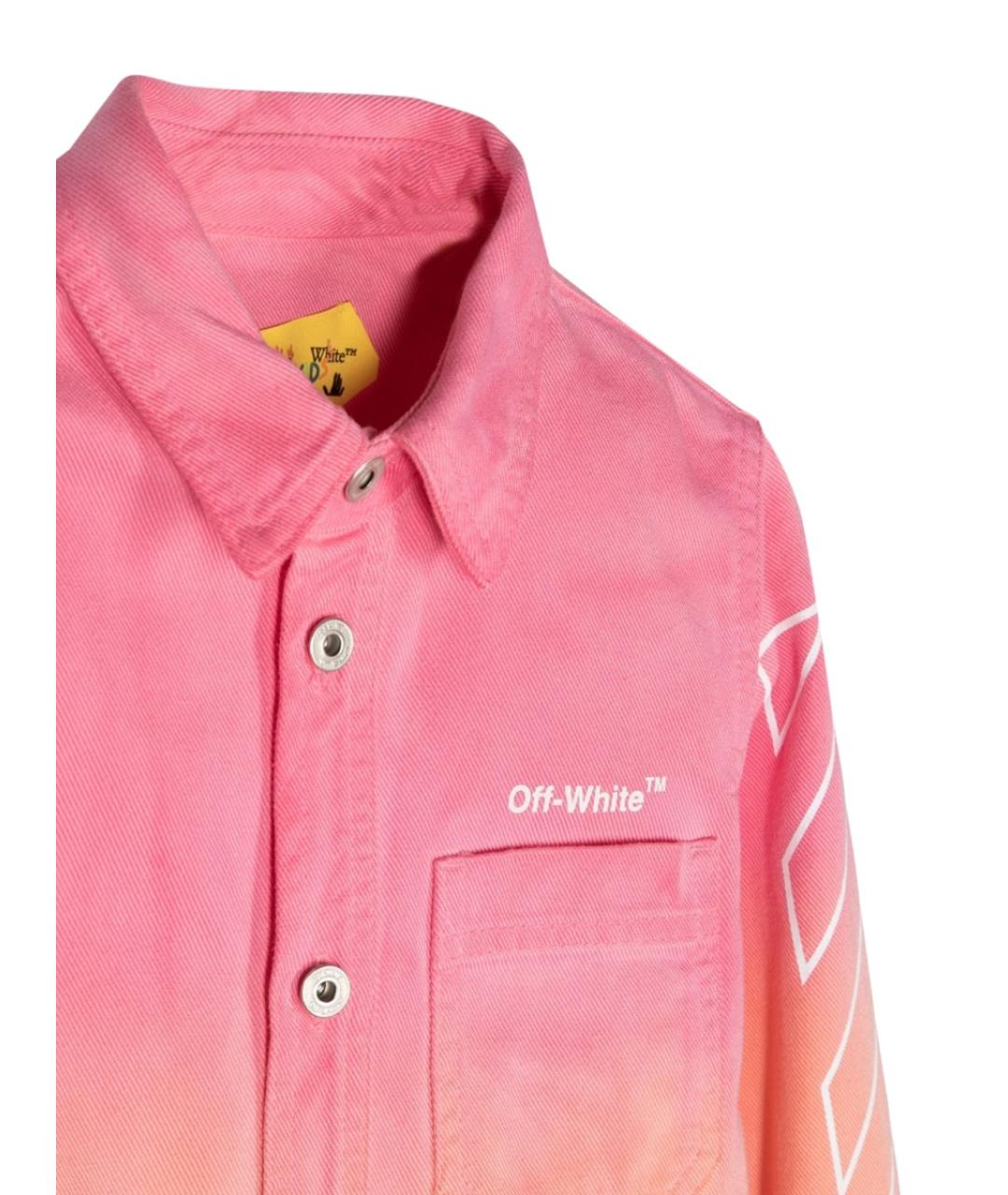 OFF-WHITE Мульти хлопковая рубашка/блузка, фото 3