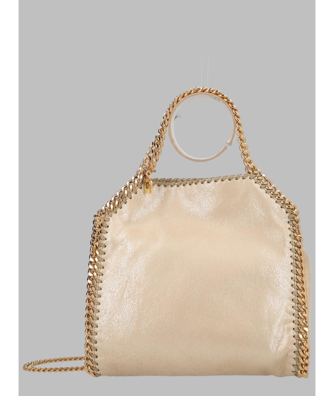 STELLA MCCARTNEY Бежевая сумка тоут из искусственной кожи, фото 3
