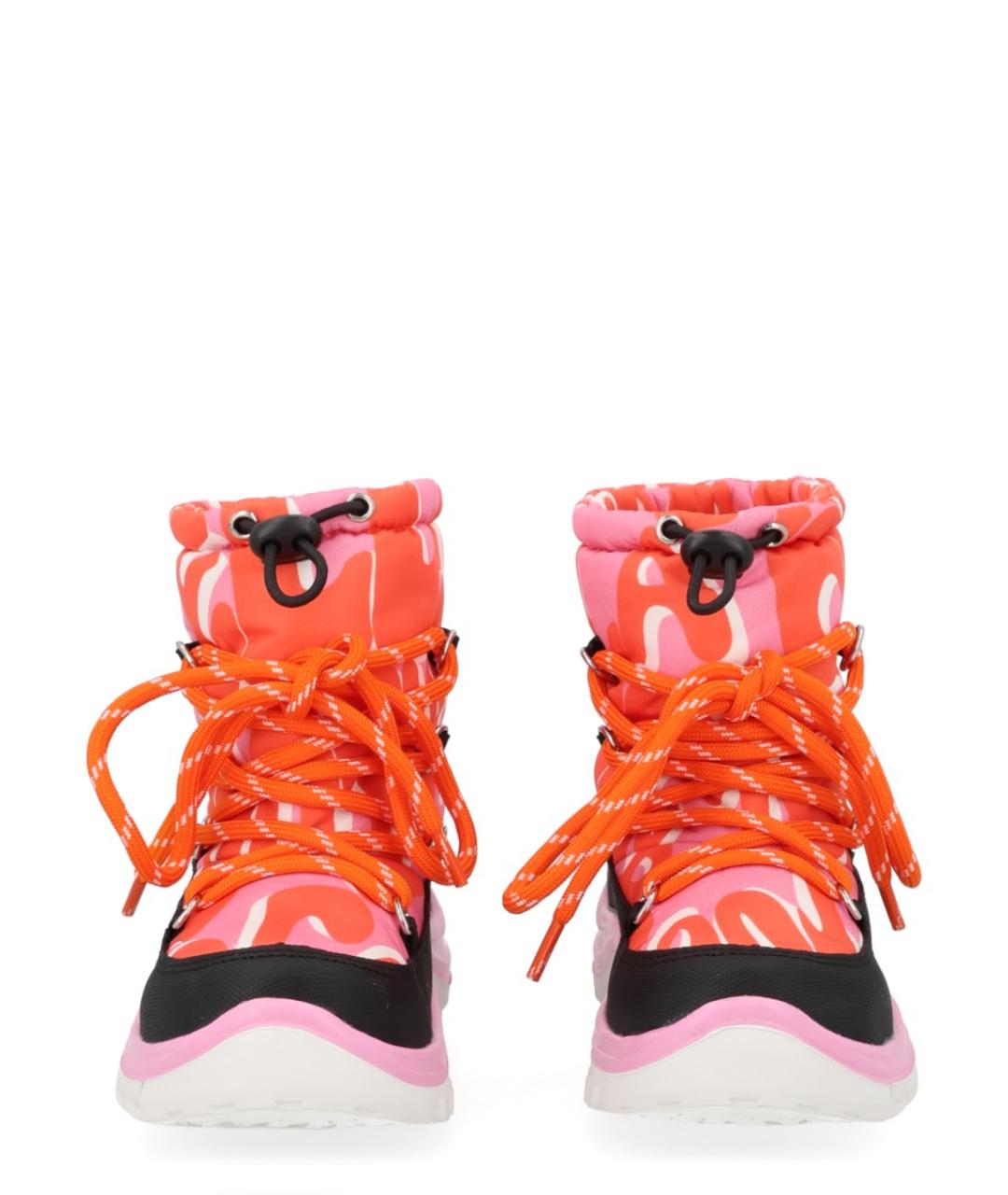 STELLA MCCARTNEY Розовые синтетические сапоги, фото 3