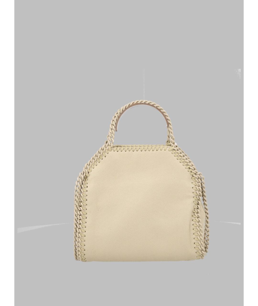STELLA MCCARTNEY Бежевая сумка тоут из искусственной кожи, фото 2