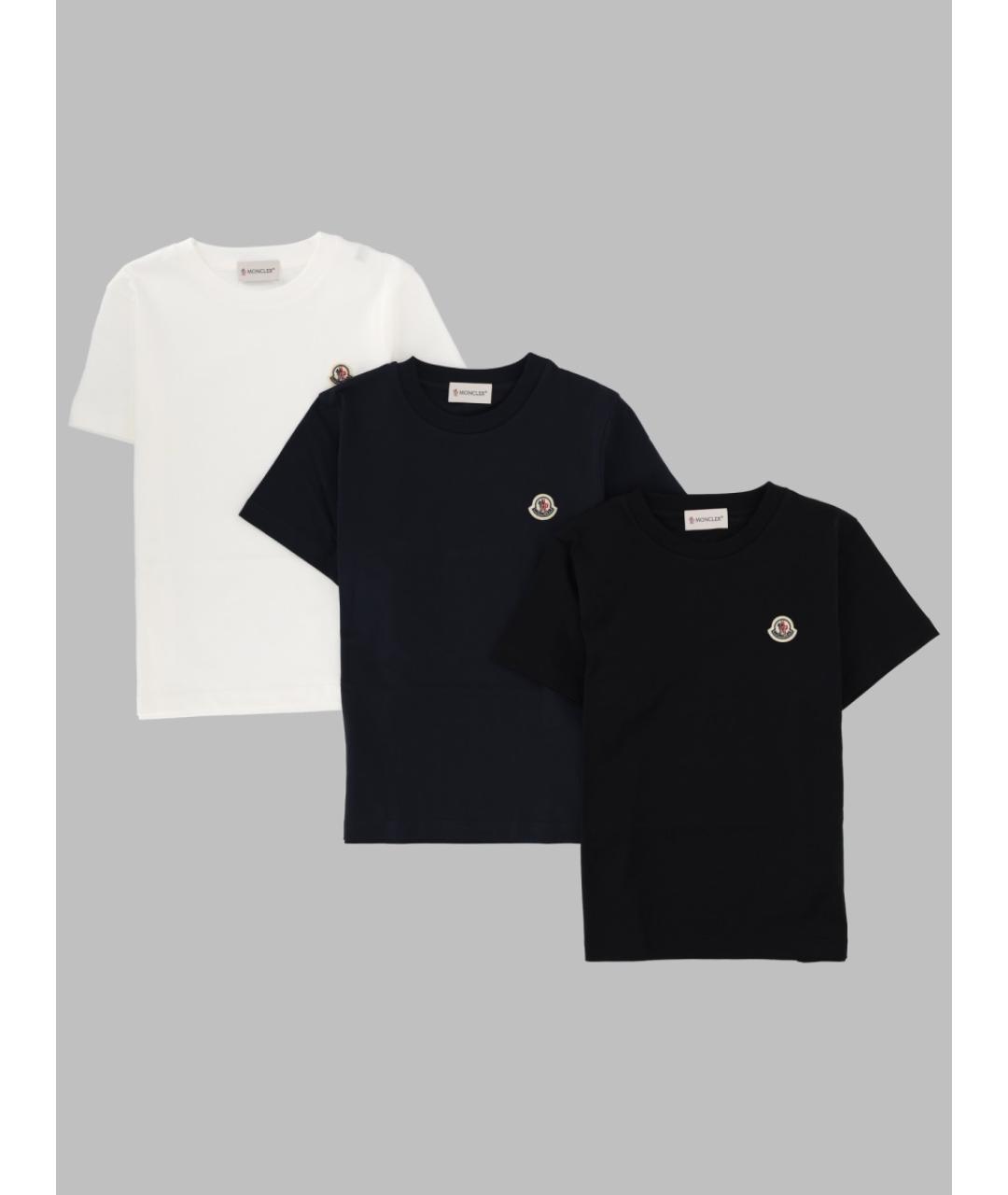 MONCLER Мульти хлопковый детская футболка / топ, фото 3