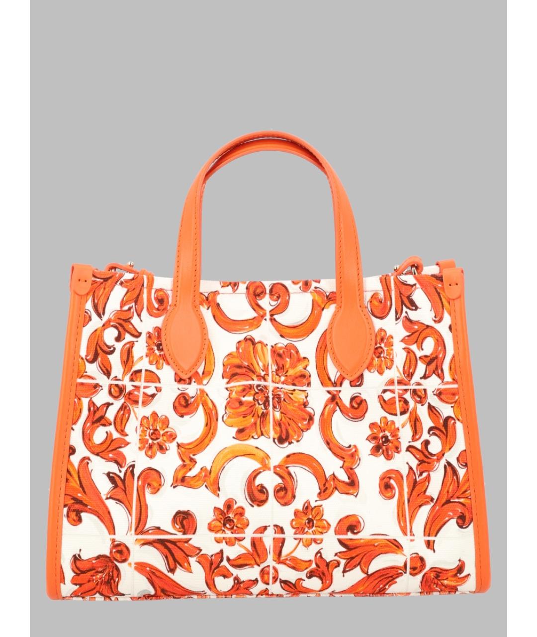 DOLCE&GABBANA Оранжевая сумка, фото 3