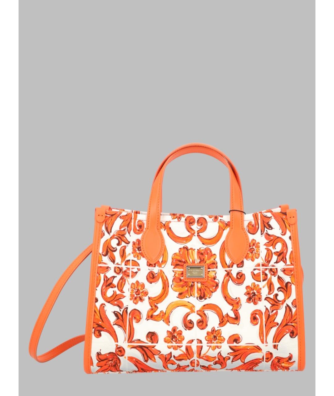 DOLCE&GABBANA Оранжевая сумка, фото 2