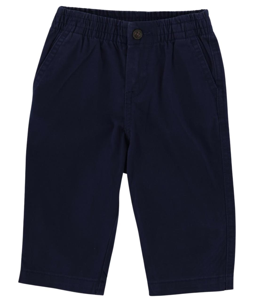 POLO RALPH LAUREN Синие хлопковые брюки и шорты, фото 1