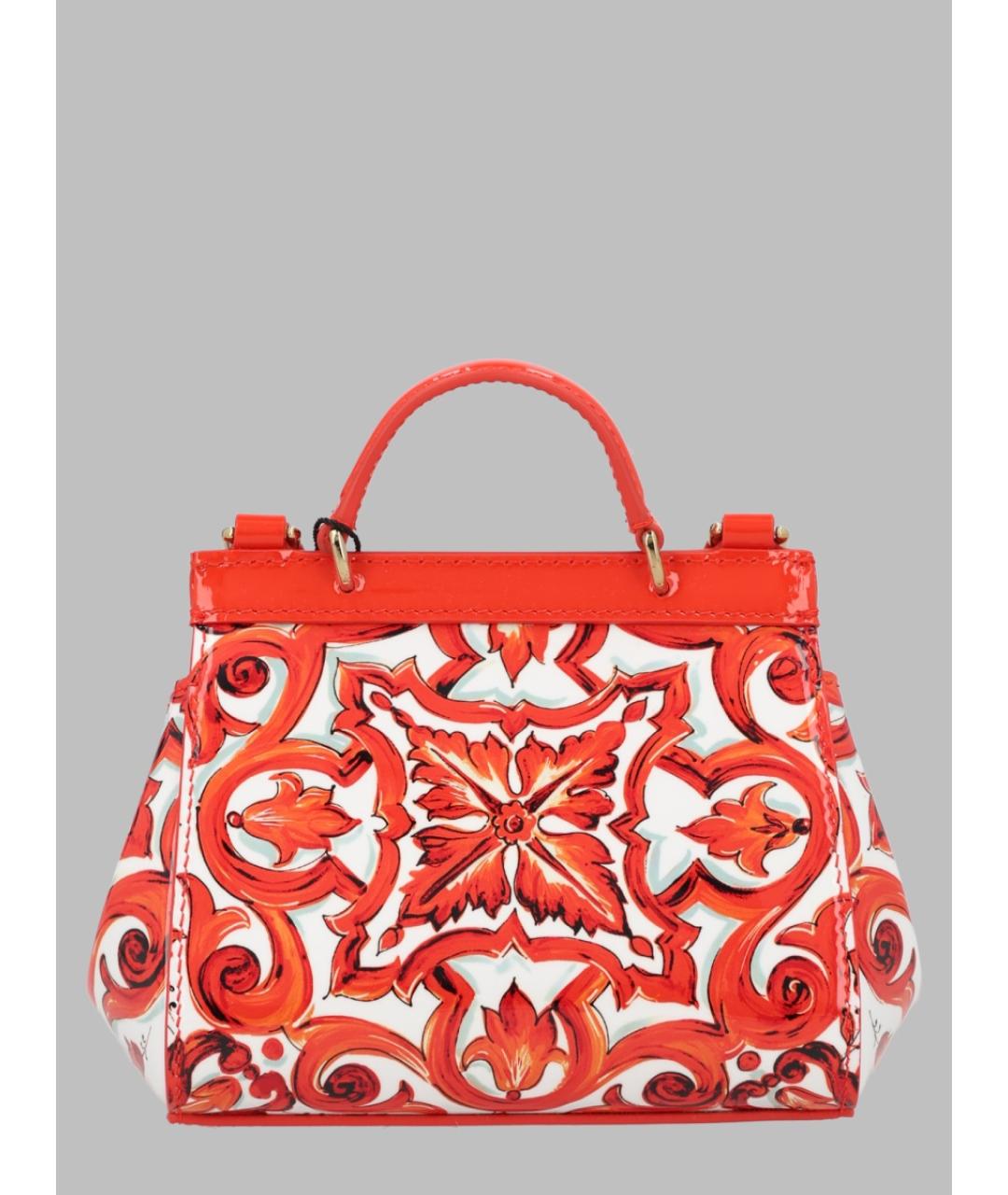 DOLCE&GABBANA Оранжевая сумка, фото 2
