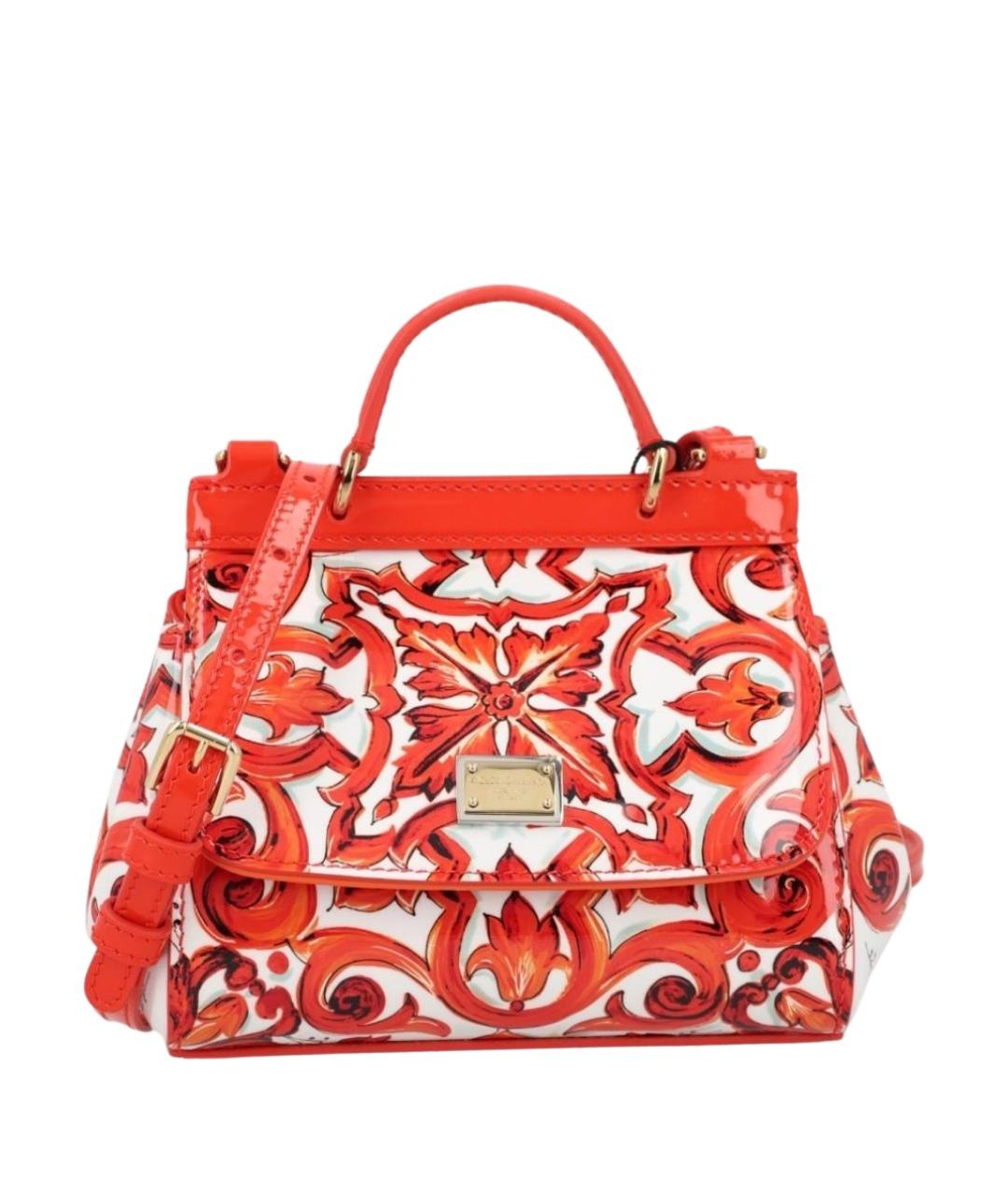 DOLCE&GABBANA Оранжевая сумка, фото 1