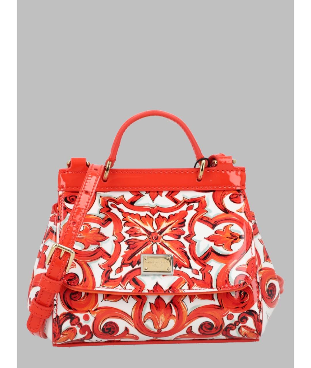 DOLCE&GABBANA Оранжевая сумка, фото 3